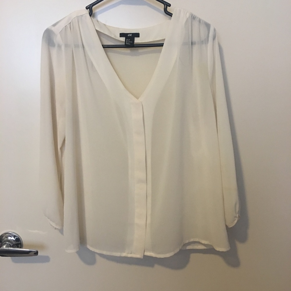 Off white blouse